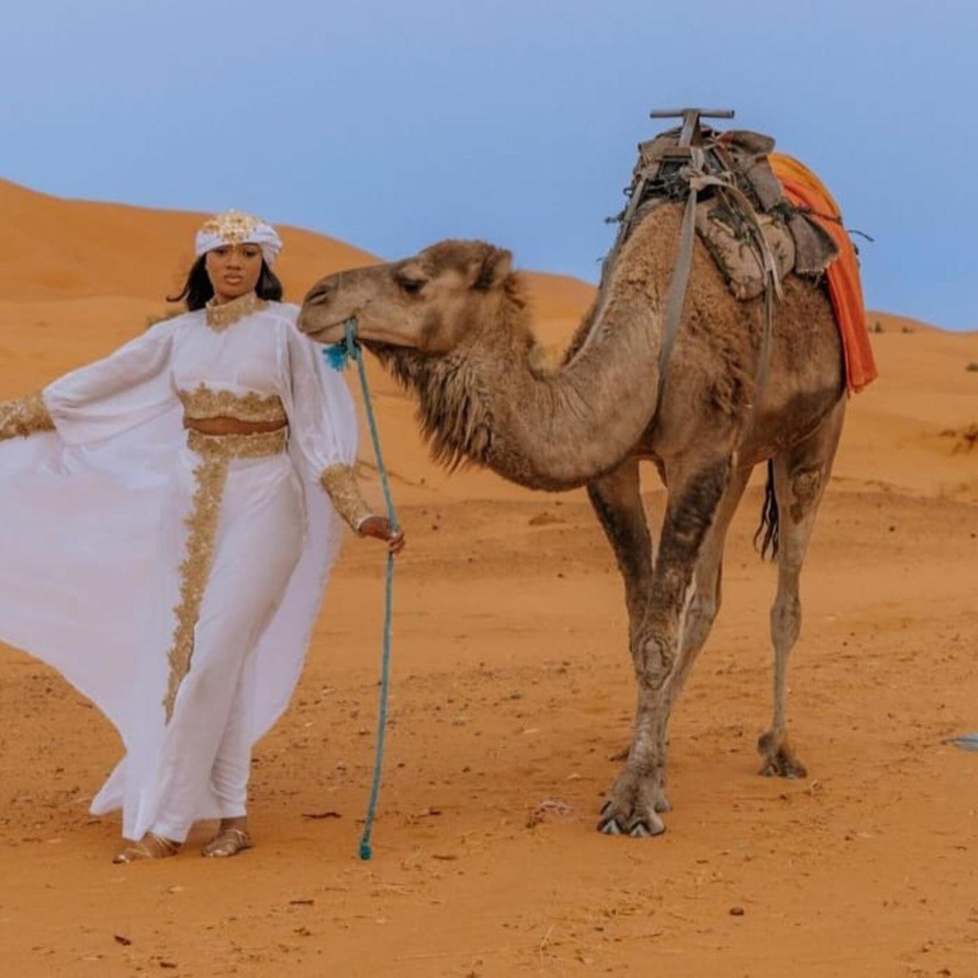 Unique Sahara Camp Hotel Мерцуга Екстериор снимка