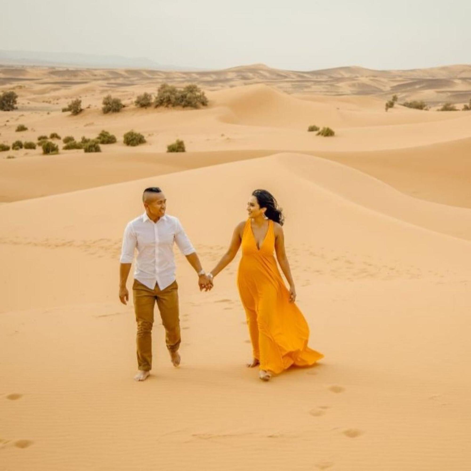 Unique Sahara Camp Hotel Мерцуга Екстериор снимка
